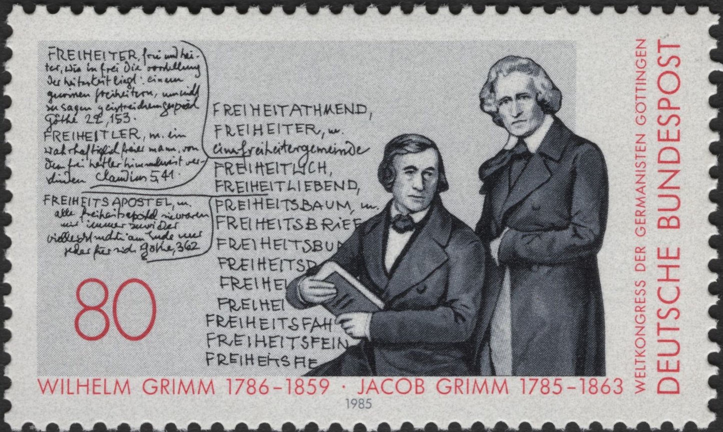 SCG2477 - 1985 Germany – Grimm Brothers and the Concept of "Freedom"