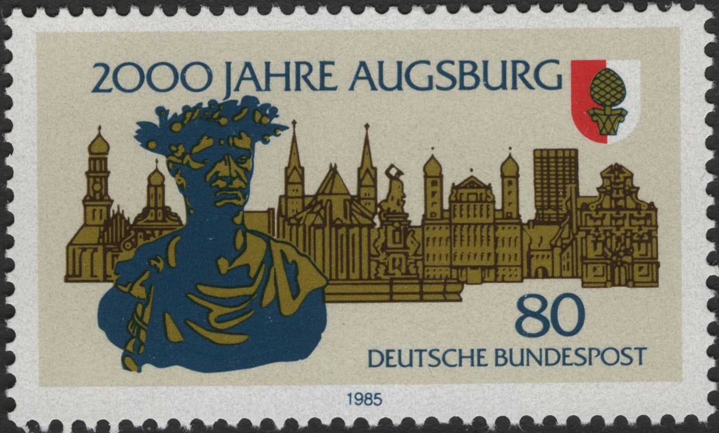 SCG2450 - Germany 1985 – 2000 Years of Augsburg Stamp