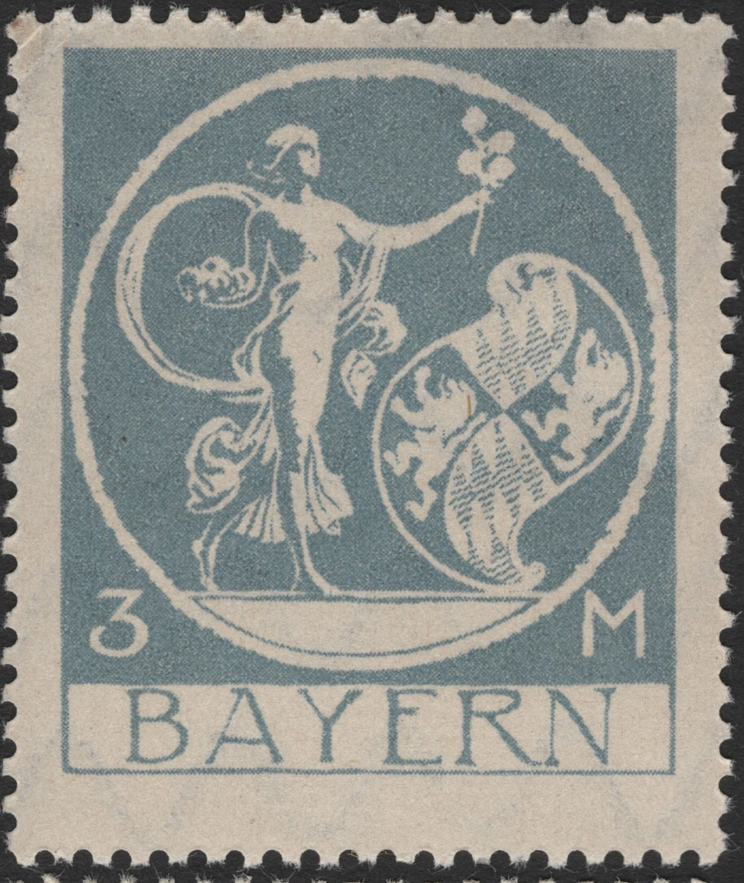 SCG2483 - Bavaria 1919 Allegory of Bavaria Definitive Set (3M–20M)