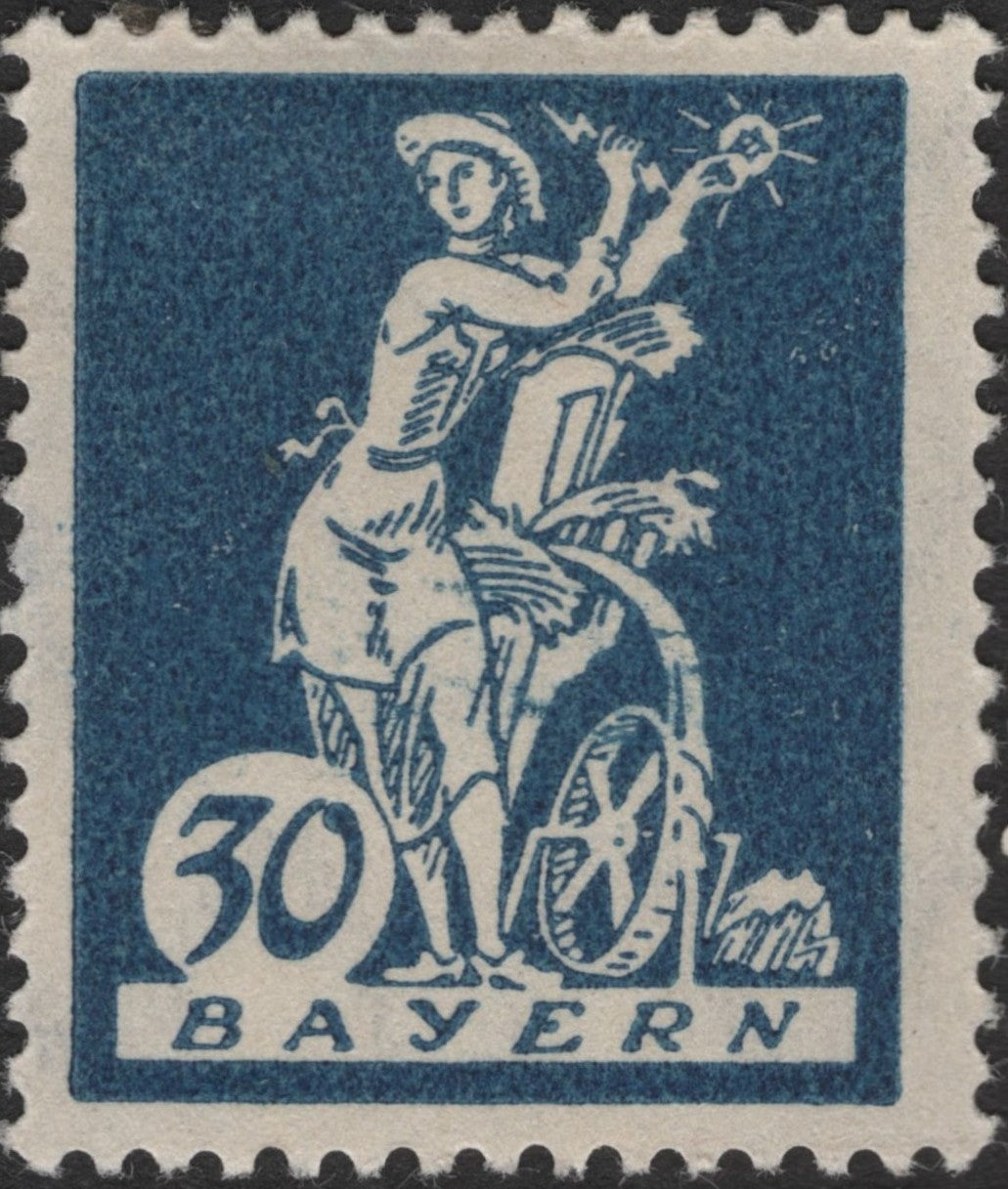 SCG2481 - Bavaria Worker & Cogwheel Set – 20pf, 30pf, 40pf