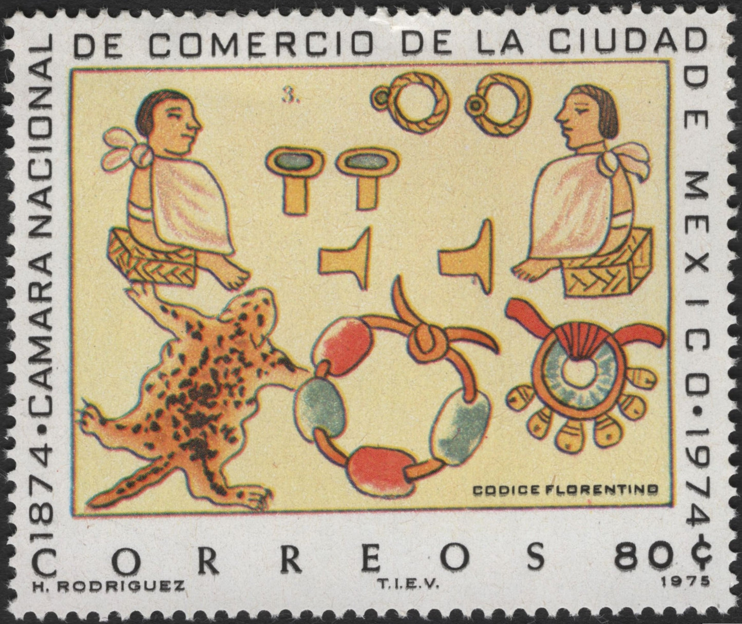 SCG2525 - Mexico 1974 Chamber of Commerce Commemorative – Codex Florentino