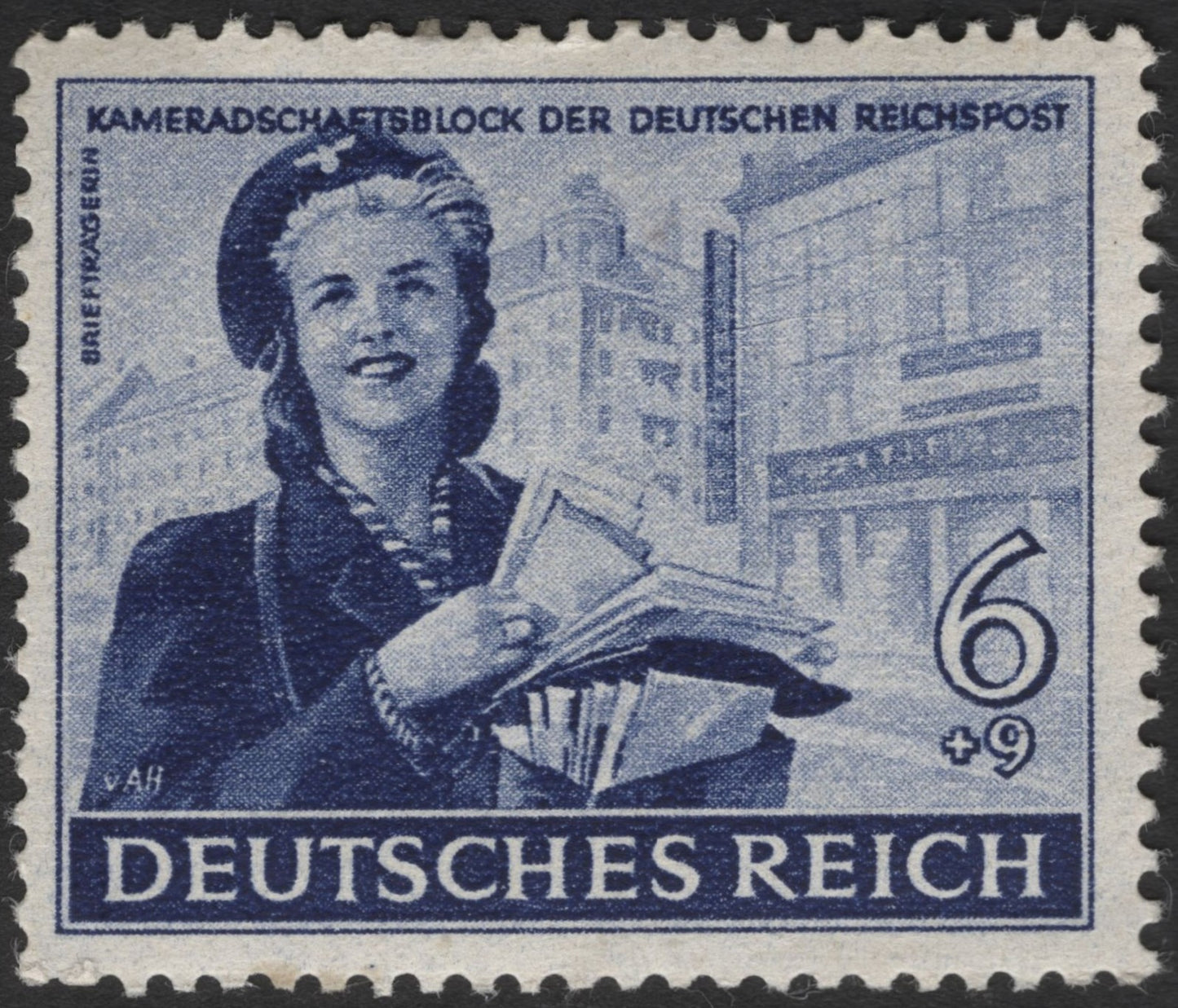 SCG2554 - 1944 Germany "Kameradschaftsblock der Deutschen Reichspost" Stamp