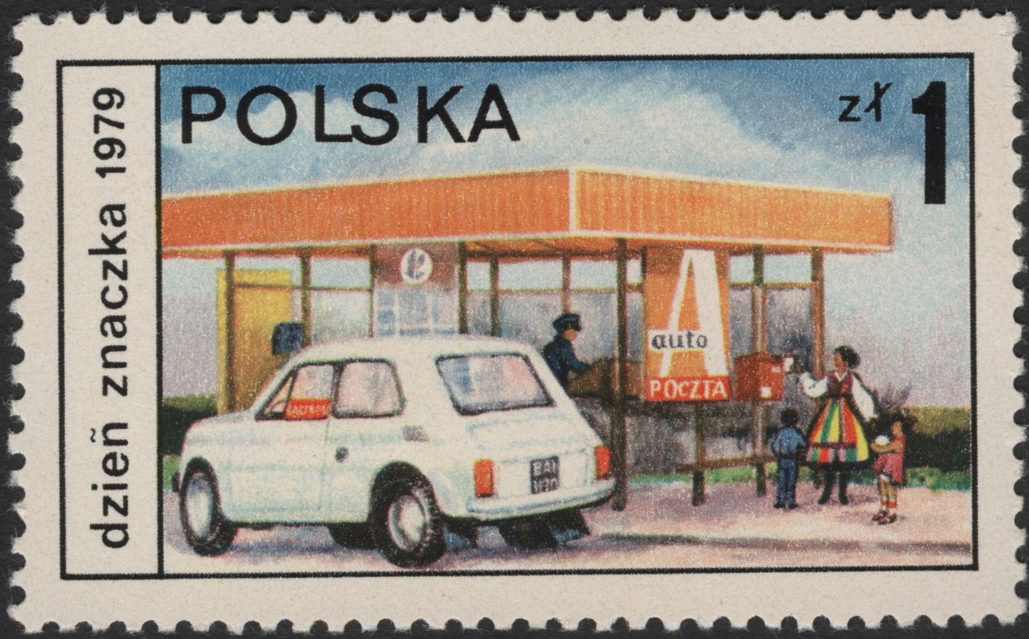 SCG2617 - Poland 1979 Stamp Day – Mobile Post Office