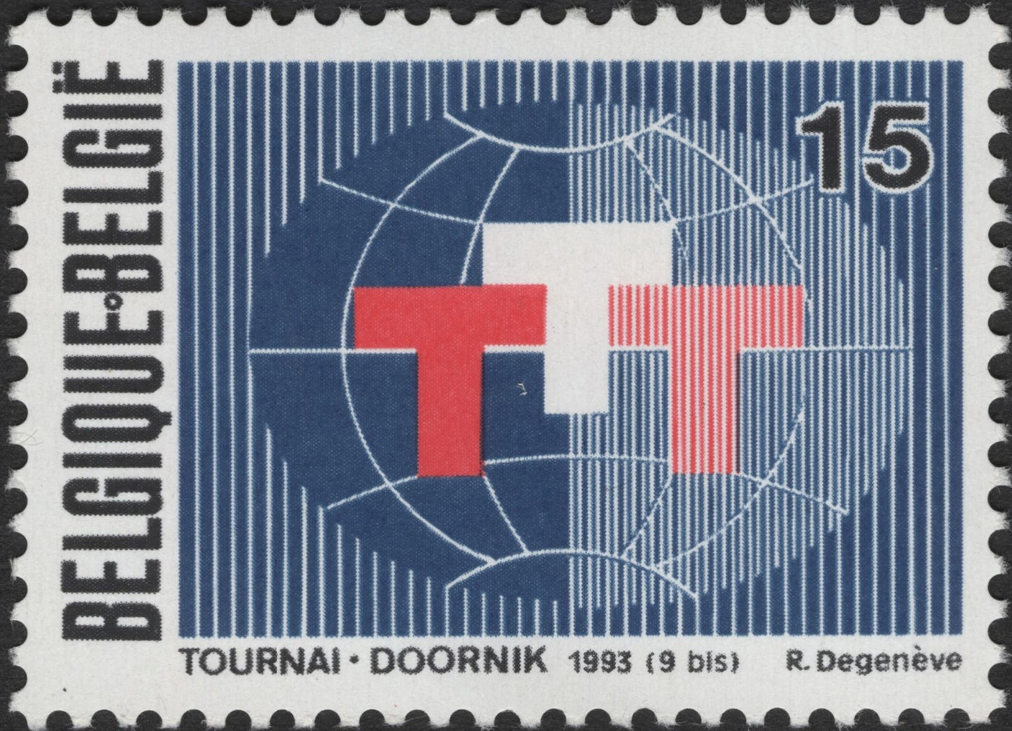 SCG2730 - Belgium 1993 Tournai-Doornik Stamp