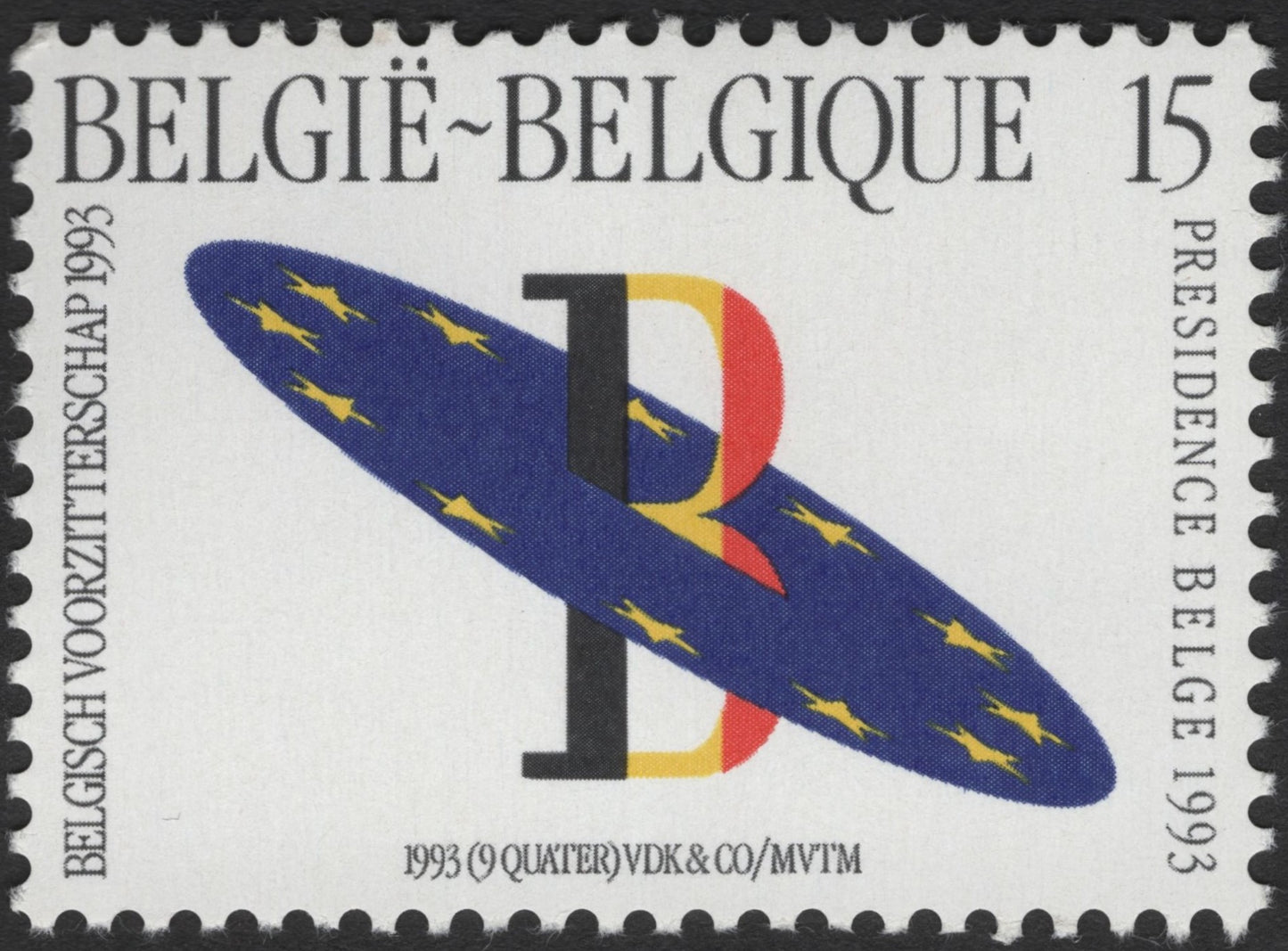 SCG2736 - Belgium 1993 EU Presidency Commemorative Stamp