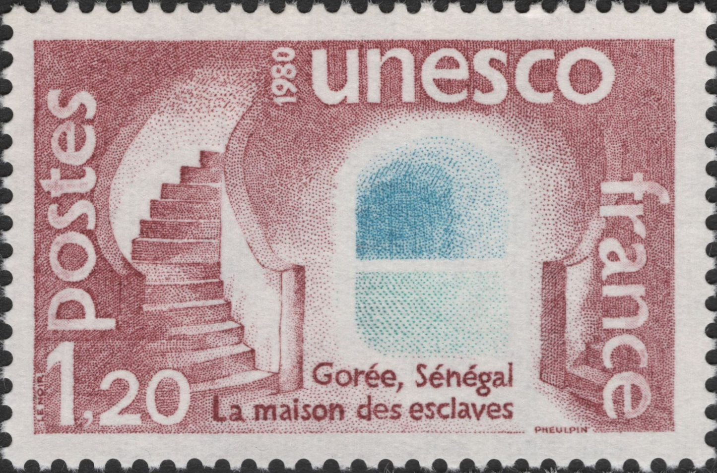 SCG2852 - 1980 France UNESCO World Heritage Sites Series