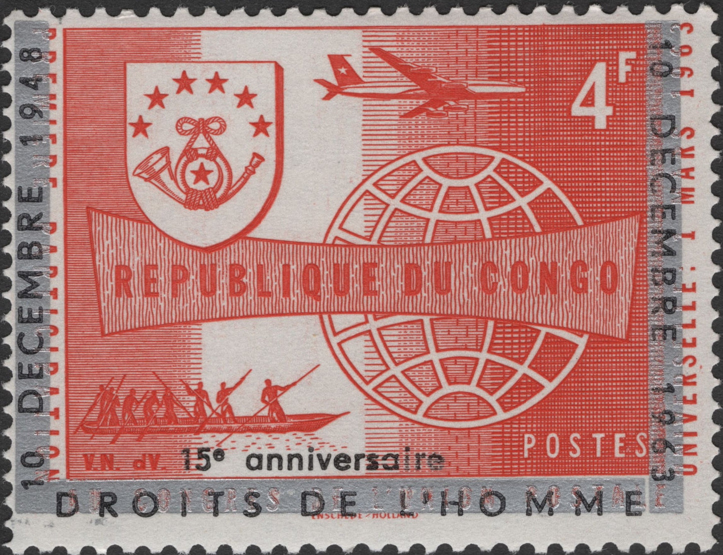 SCG2855 - Congo 1963 – 15th Anniversary of the Universal Declaration of Human Rights