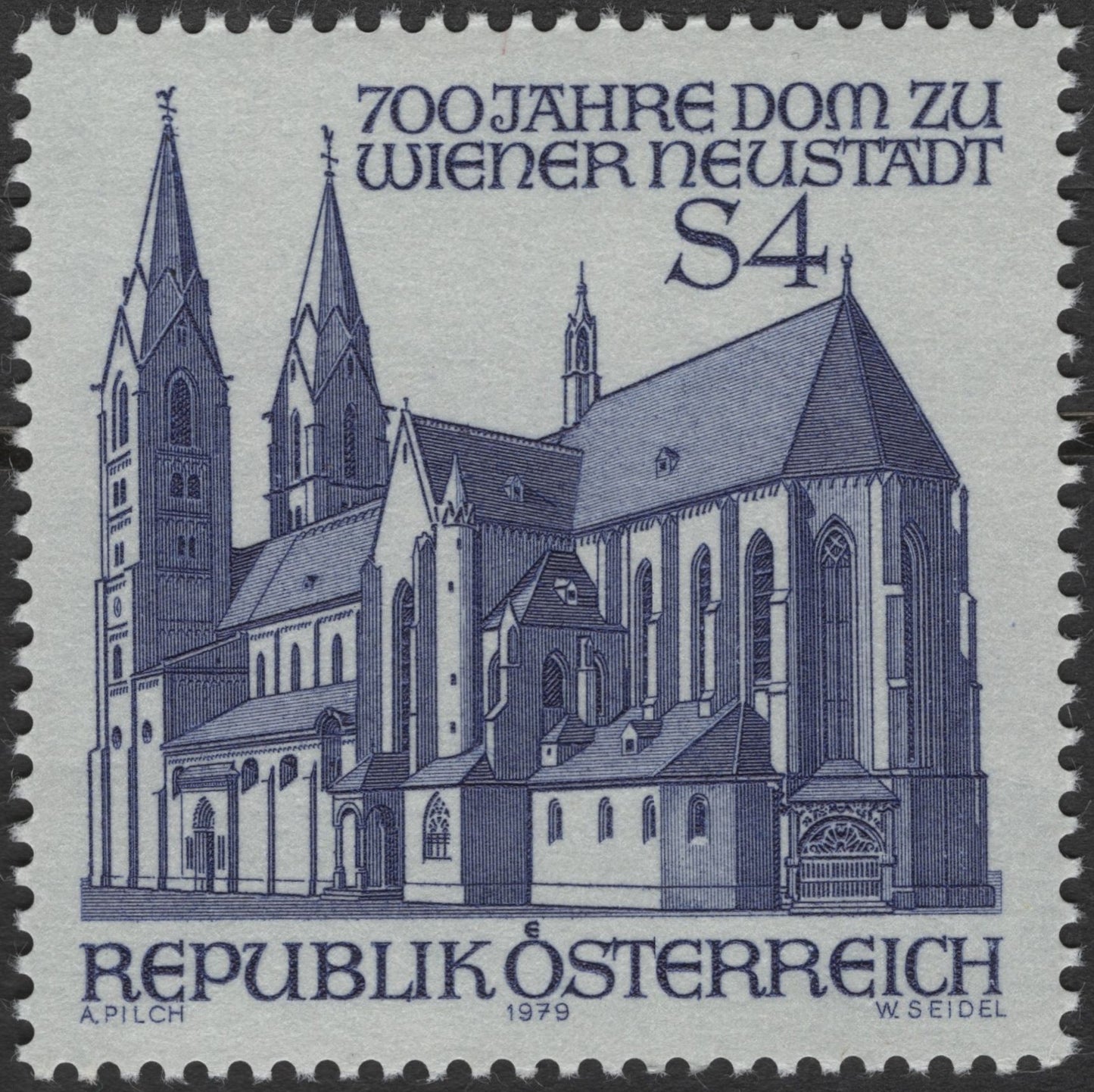 SCG2856 - 1979 Austria – 700 Years of Wiener Neustadt Cathedral