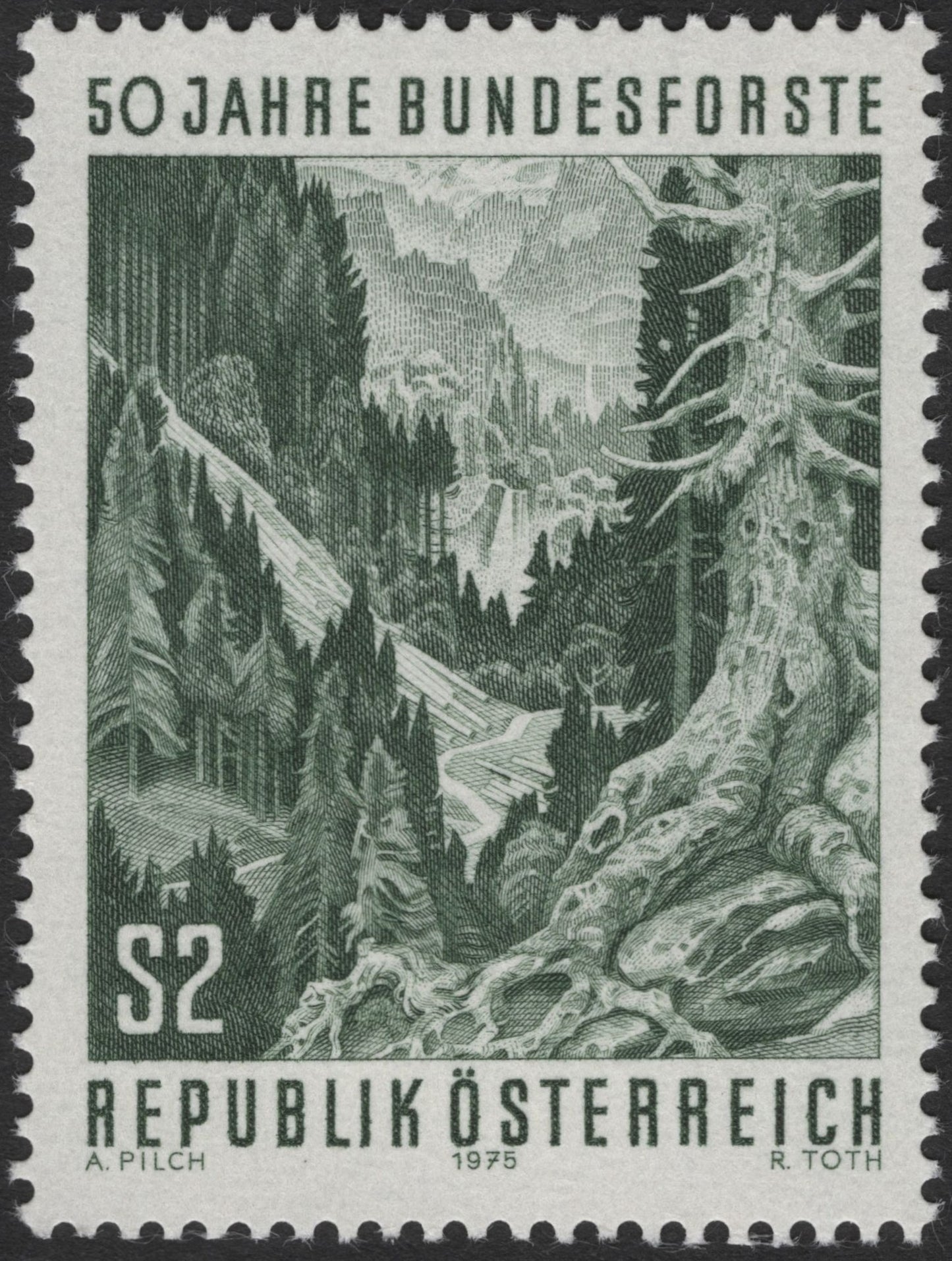 SCG2902 - Austria 1975 – 50 Years of Federal Forests (Bundesforste)