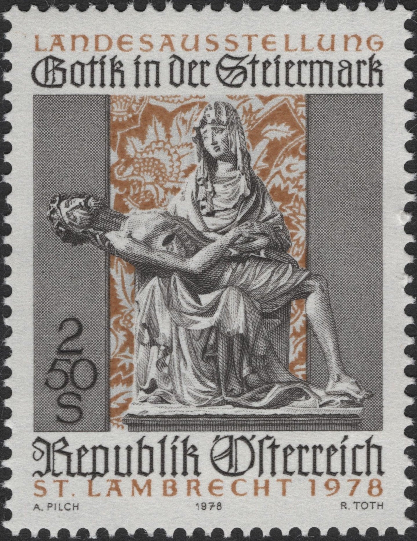 SCG2906 - Austria 1978 – Gothic Art Exhibition, St. Lambrecht