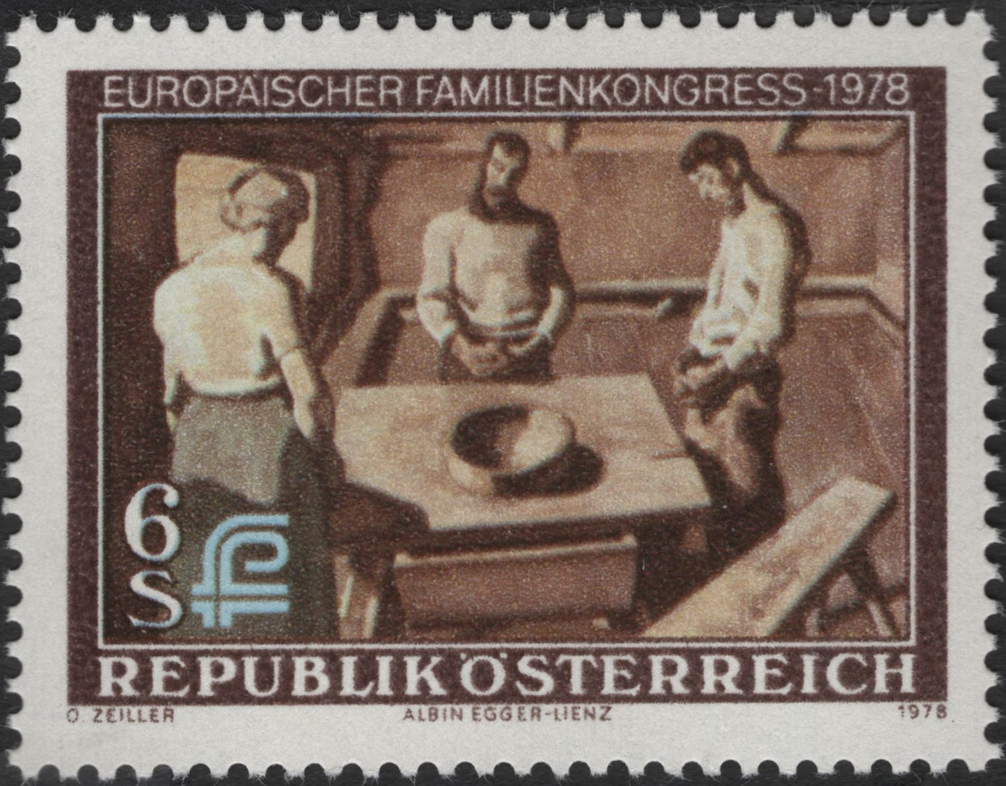 SCG2884 - Austria 1978 – European Family Congress Stamp