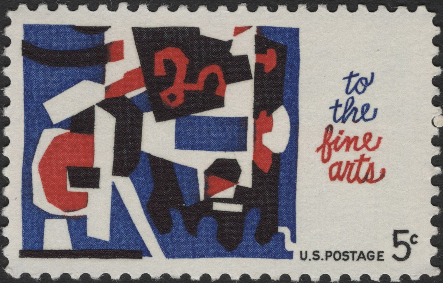 SCG2988 - USA 1966 Fine Arts Stamp (5¢)