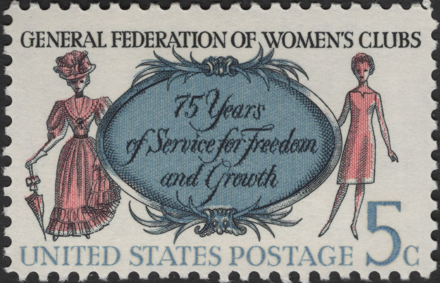 SCG2974 - USA 1966 – 75th Anniversary of General Federation of Women's Clubs