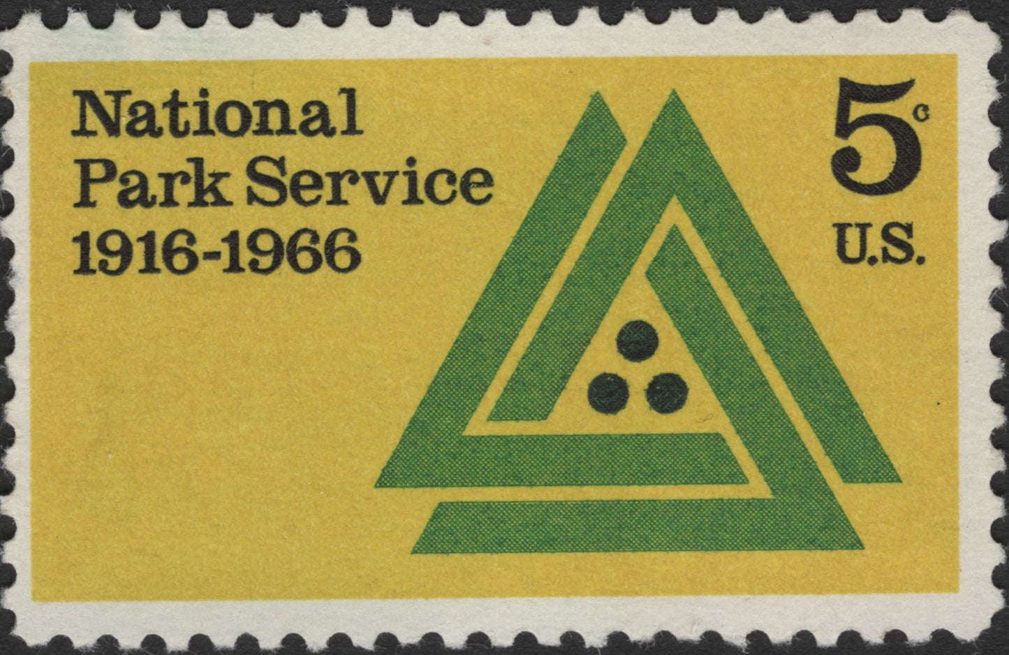 SCG2977 - U.S. 1966 National Park Service 50th Anniversary Stamp
