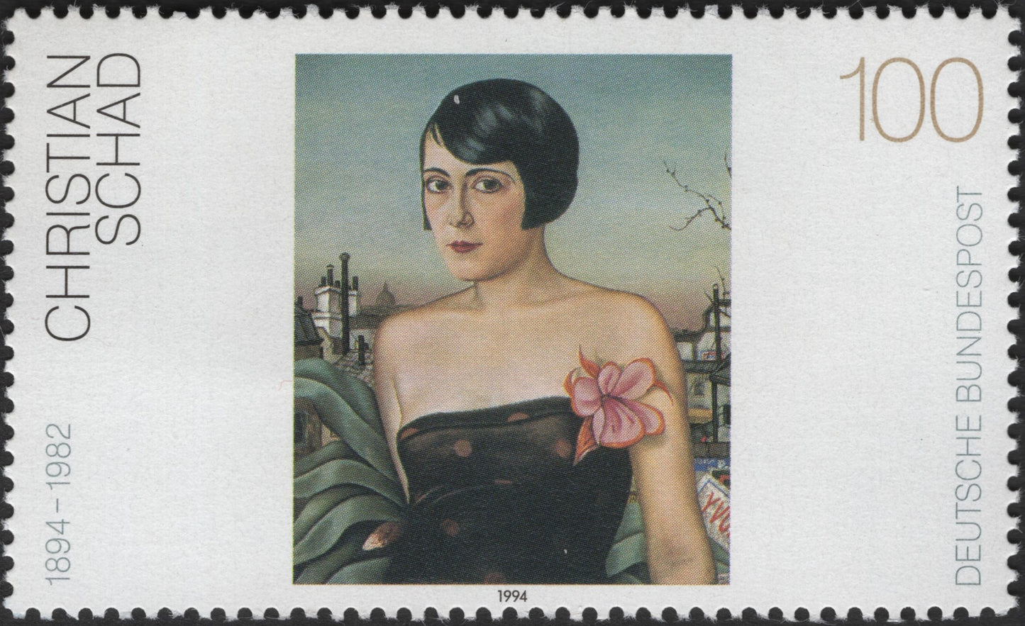 SCG2913 - Germany 1994 Christian Schad Commemorative Stamp