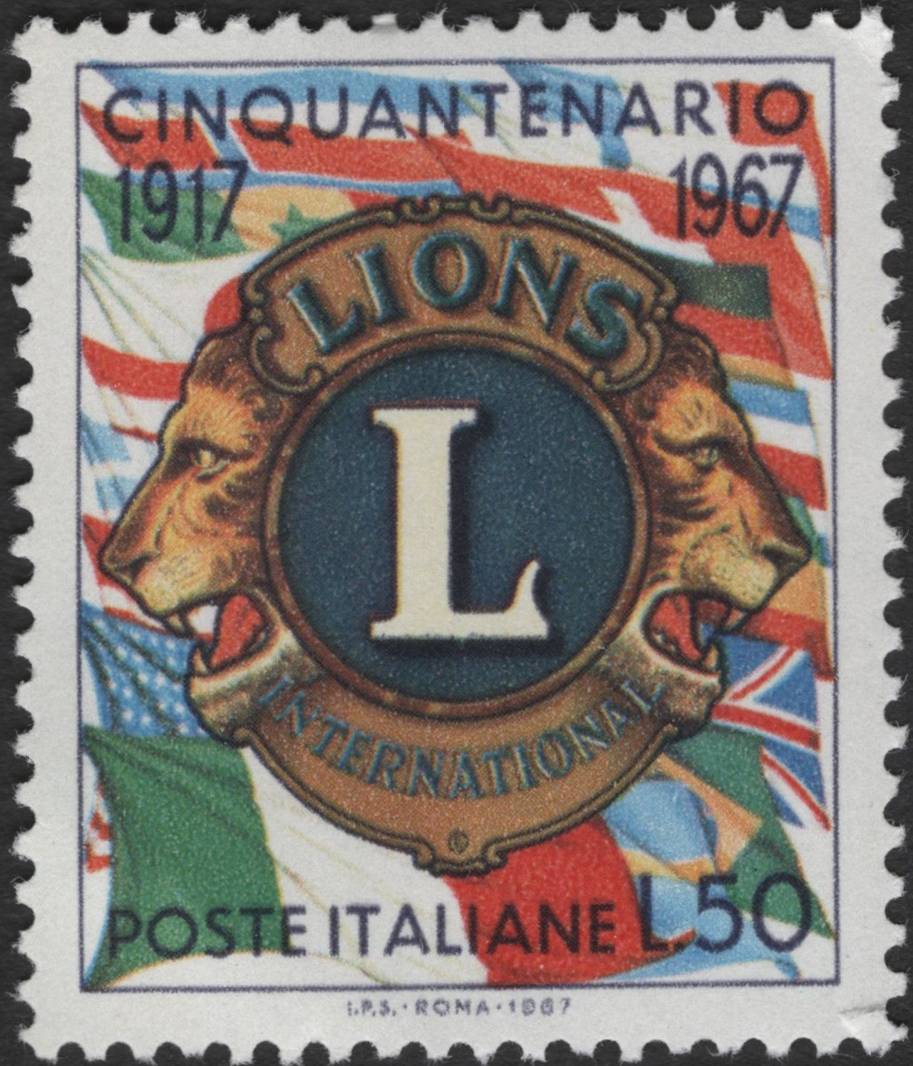 SCG3005 - Italy 1967 – 50th Anniversary of Lions Clubs International