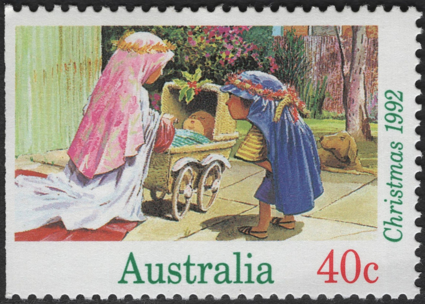 SCG3021 - Australia 1992 Christmas Stamp – Nativity Scene with Children
