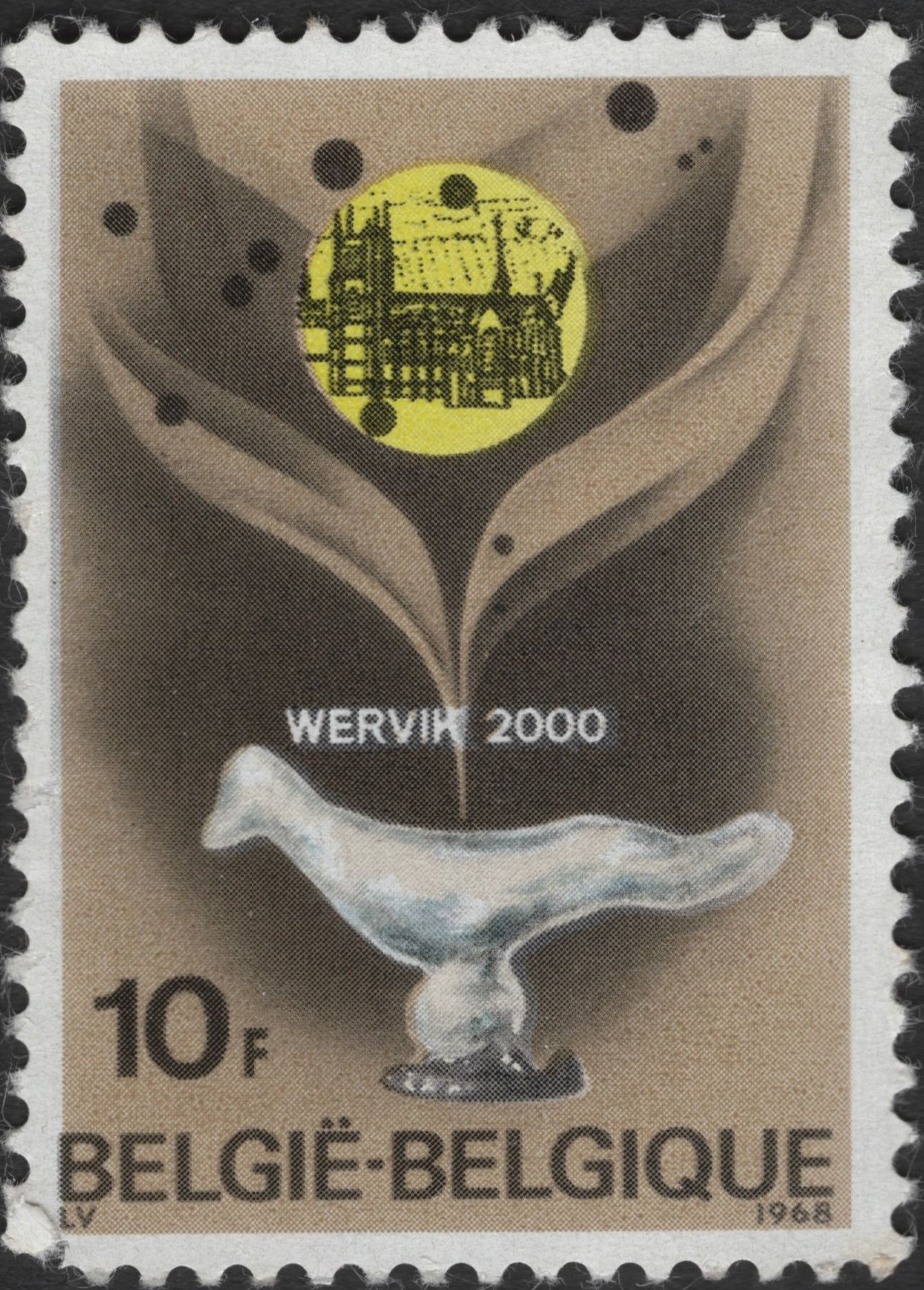 SCG3147 - Belgium 1968 – Wervik 2000 Commemorative Stamp