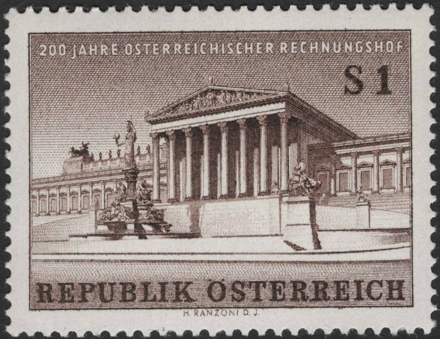 SCG3169 -  Austria 1961 – 200 Years of the Austrian Court of Audit