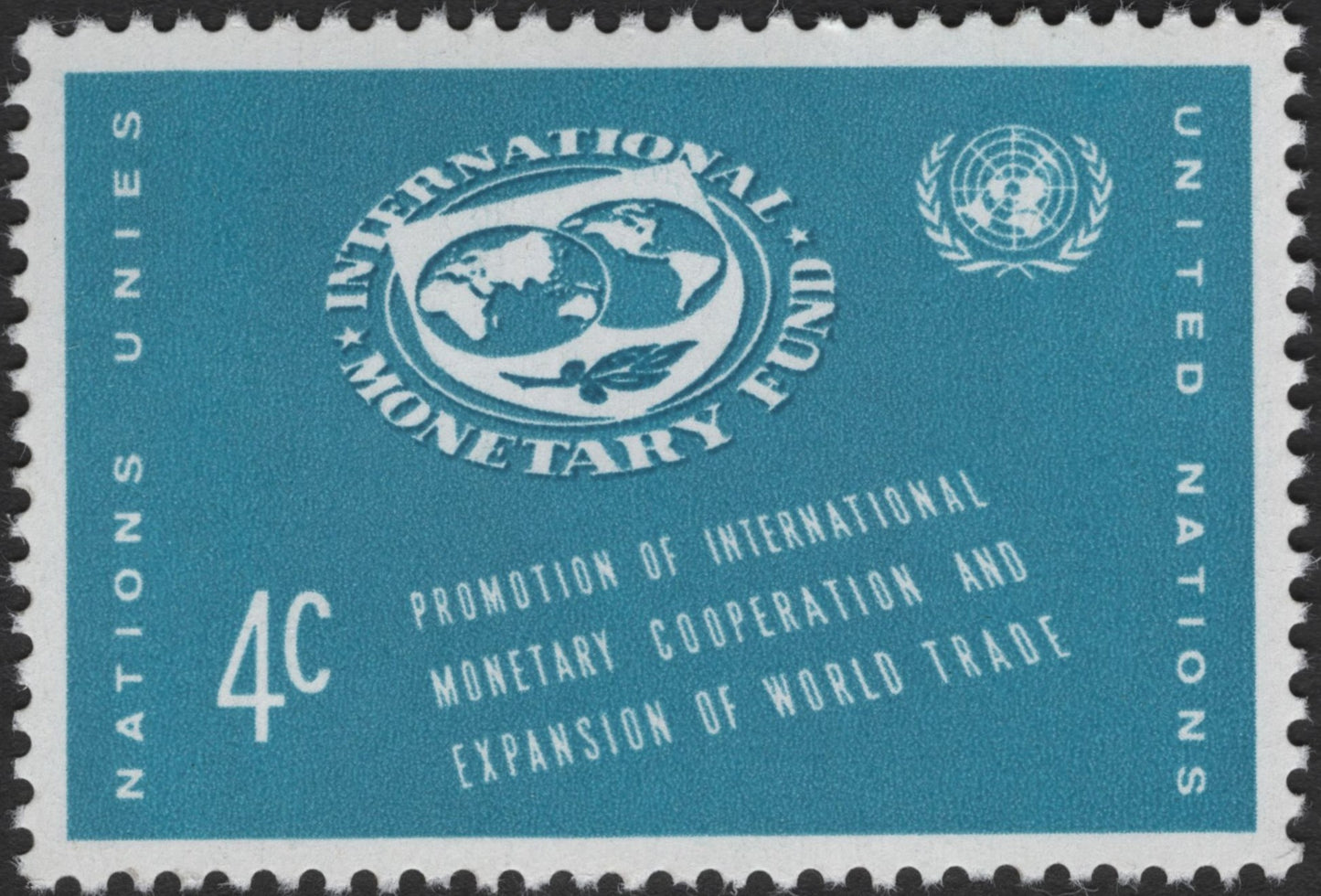 SCG3189 - United Nations 1965 – International Monetary Fund (IMF) Stamps