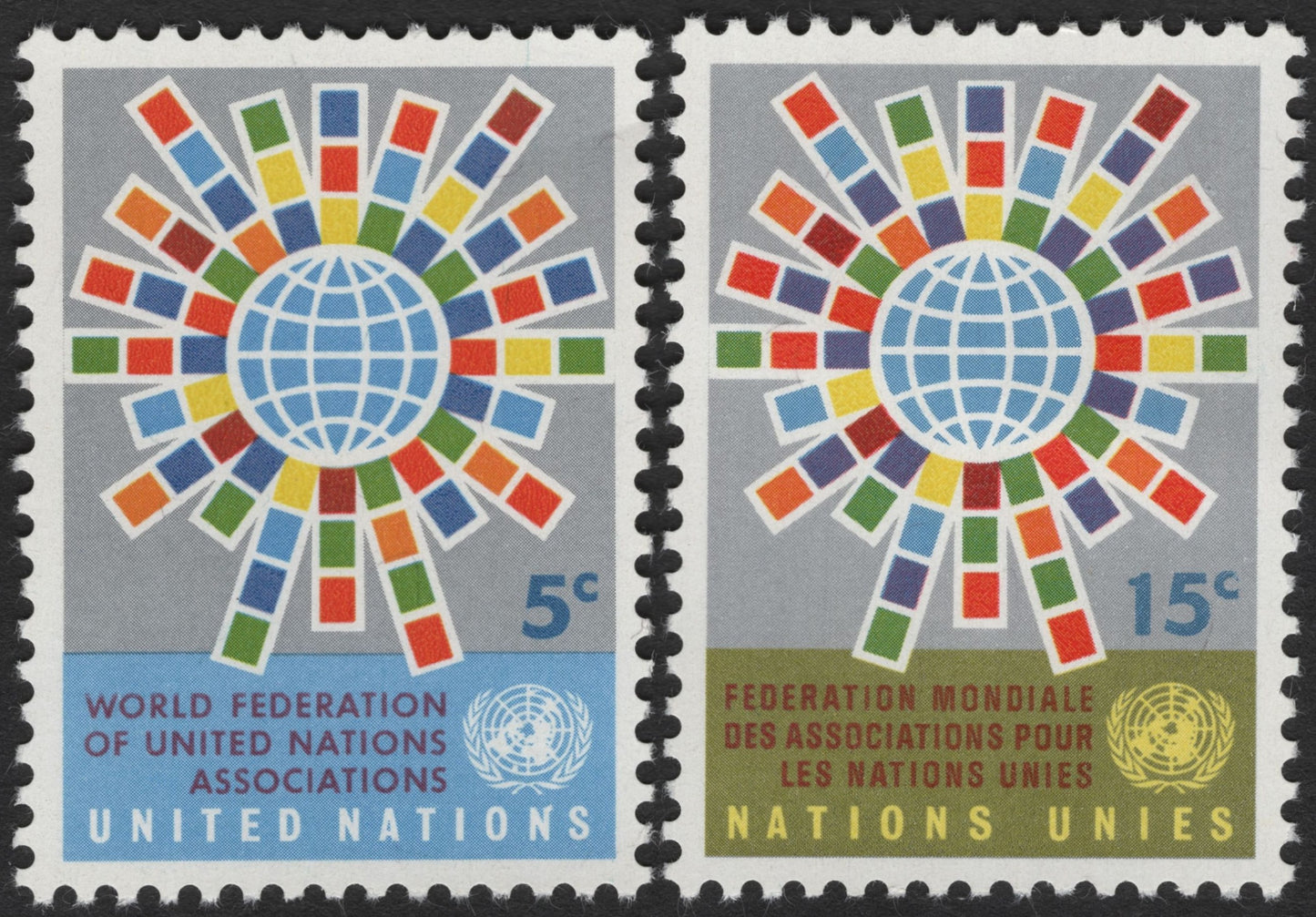 SCG3193 - United Nations 1965 – World Federation of United Nations Associations (WFUNA) Stamps