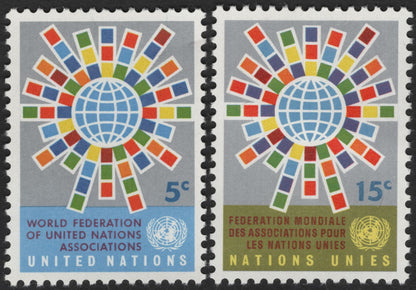 SCG3193 - United Nations 1965 – World Federation of United Nations Associations (WFUNA) Stamps