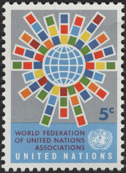 SCG3193 - United Nations 1965 – World Federation of United Nations Associations (WFUNA) Stamps