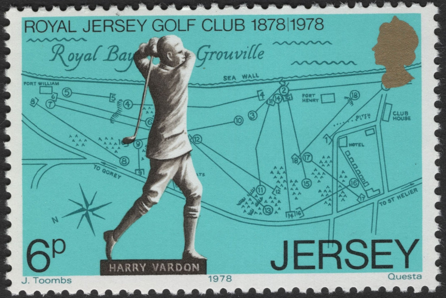 SCG3198 - 1978 Jersey – Royal Jersey Golf Club Centenary Set