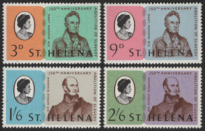 SCG3197 - St. Helena – 150th Anniversary of the Abolition of Slavery (1963 Stamp Set)