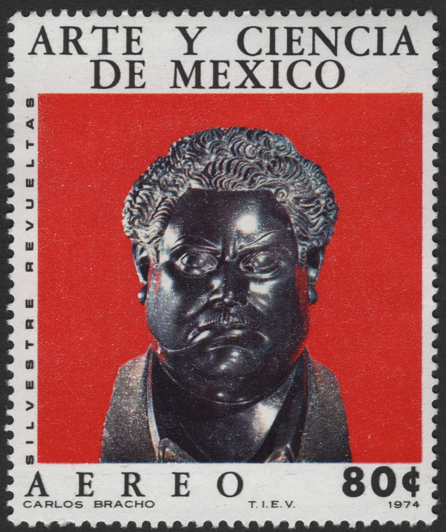 SCG3280 - Mexico 1974 – Silvestre Revueltas Airmail Stamp