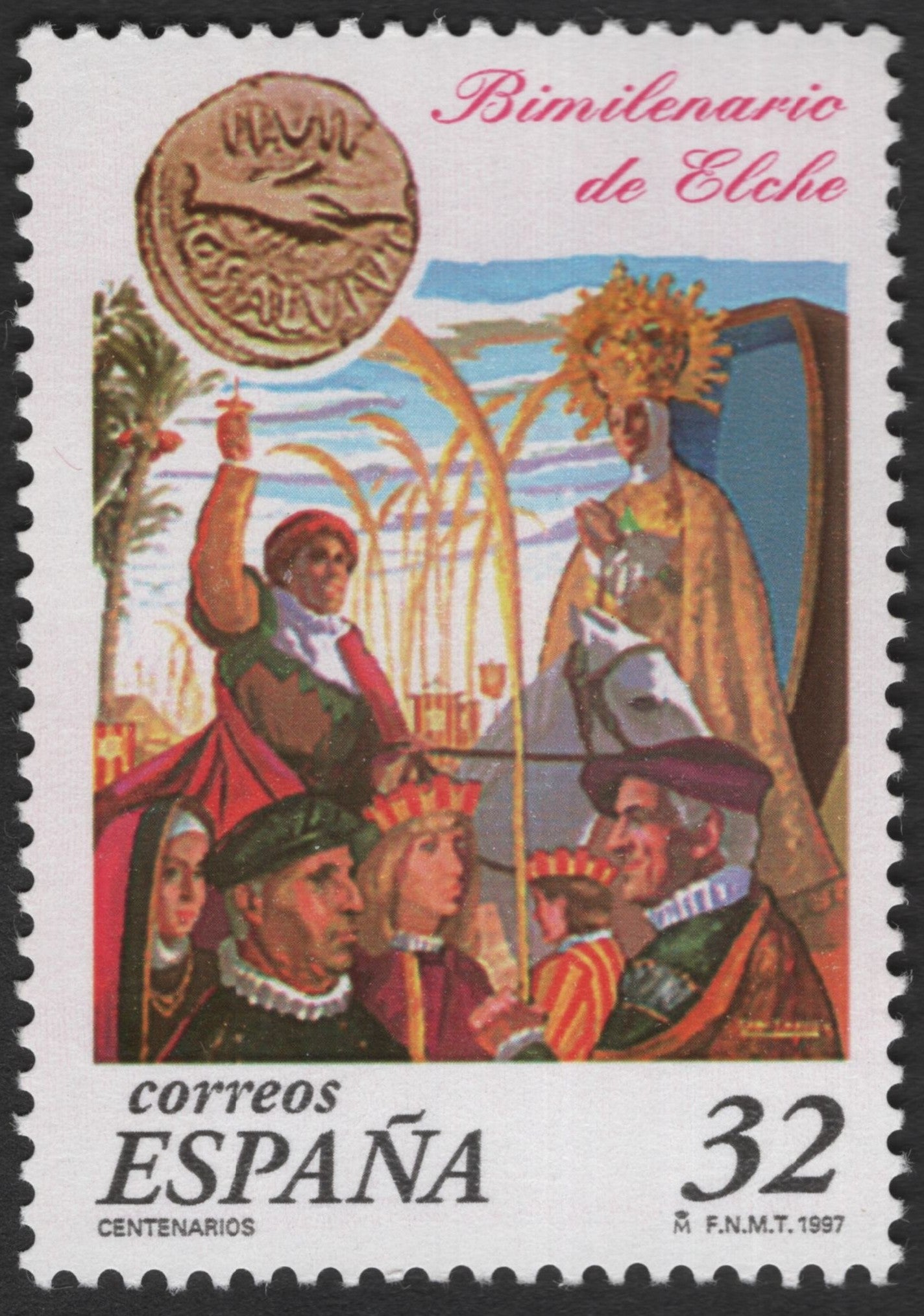 SCG3288 - Spain 1997 – Bimillennium of Elche