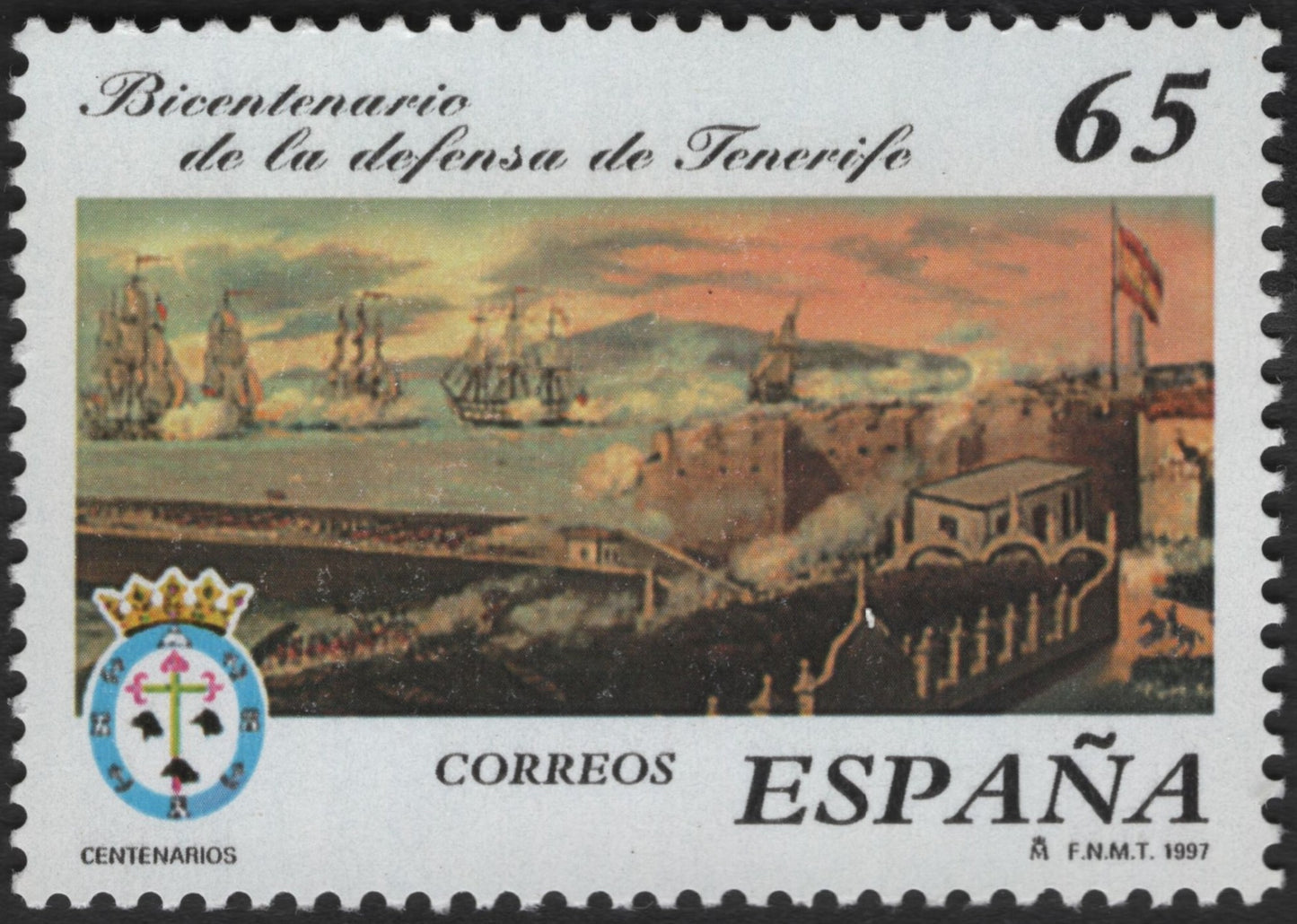 SCG3252 - Spain 1997 – Bicentennial of the Defense of Tenerife