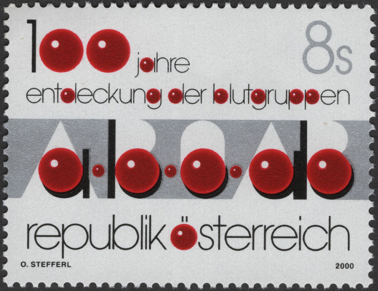 SCG3347 - Austria 2000 – 100 Years of Blood Group Discovery