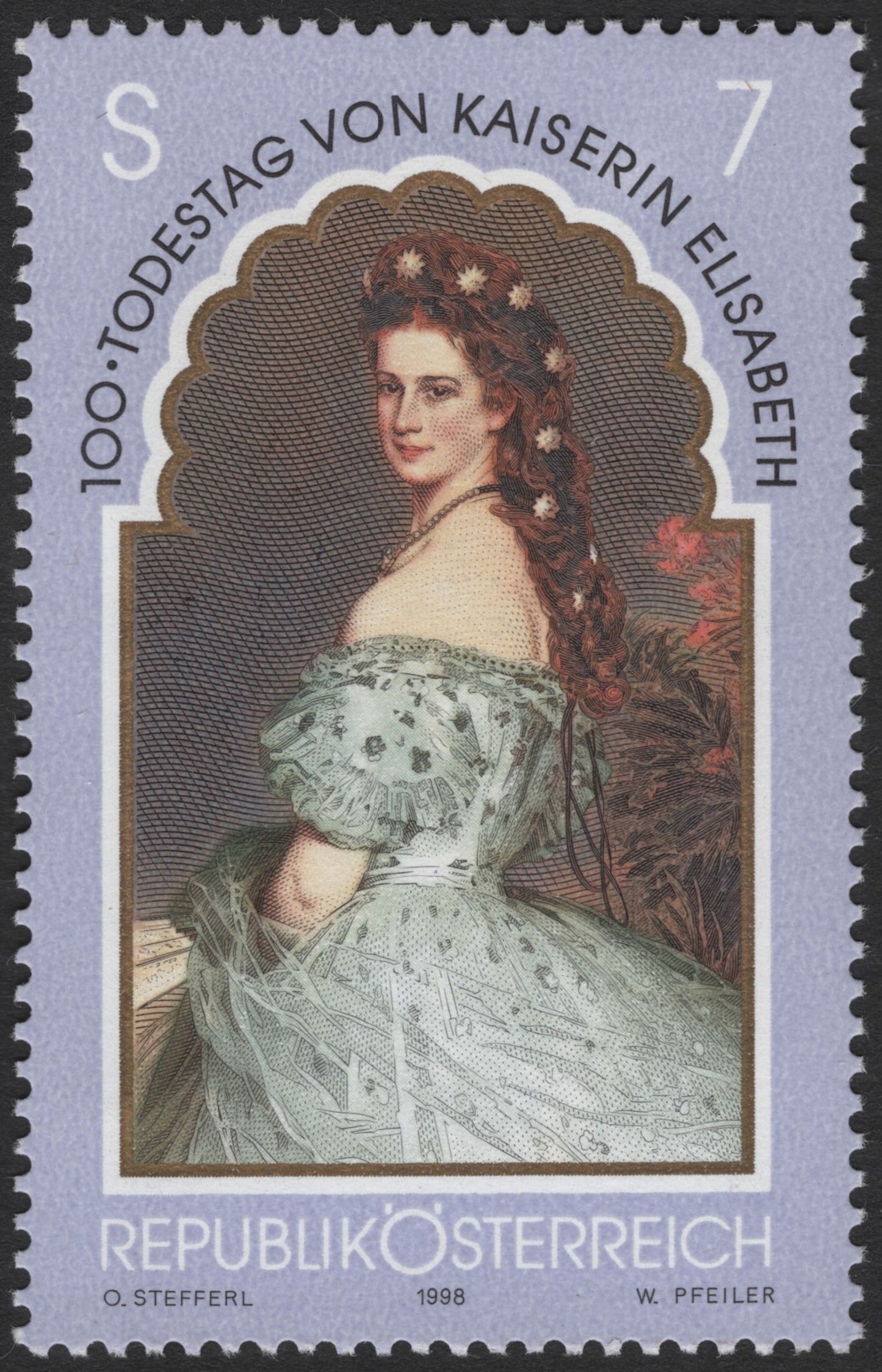 SCG3370 - Austria 1998 – 100th Death Anniversary of Empress Elisabeth