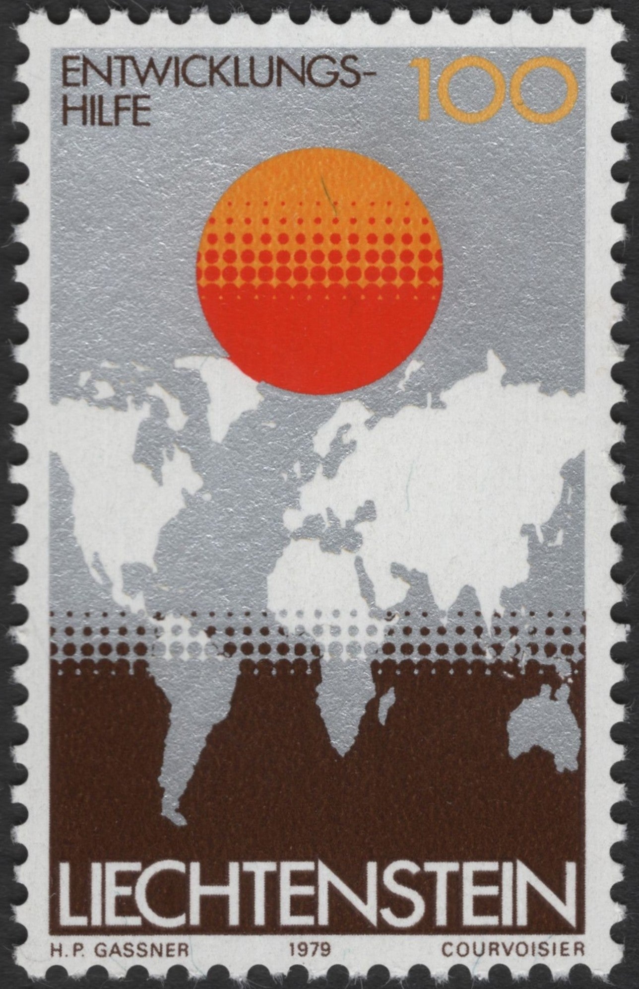 SCG3392 - Liechtenstein 1979 Development Aid Stamp
