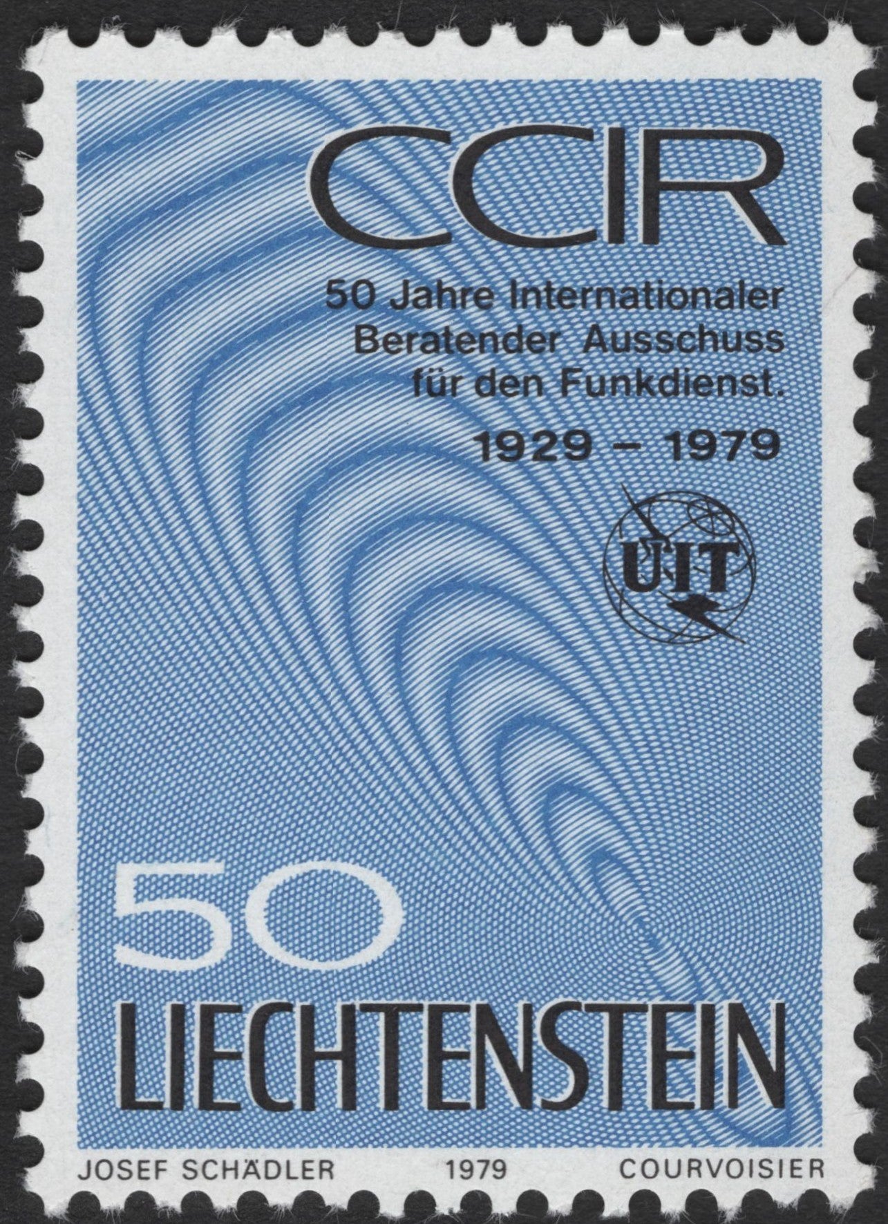 SCG3393 - Liechtenstein 1979 – 50th Anniversary of CCIR