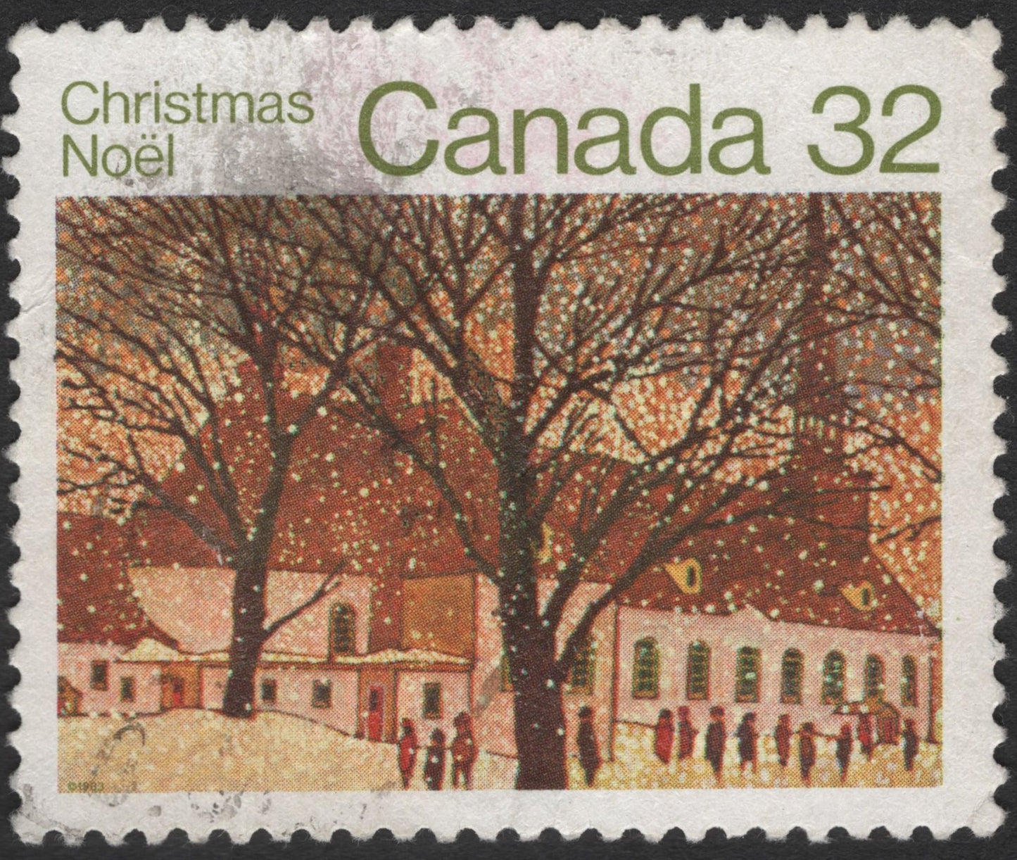SCG3422 - Canada 1983 Christmas Stamp – "Noël"