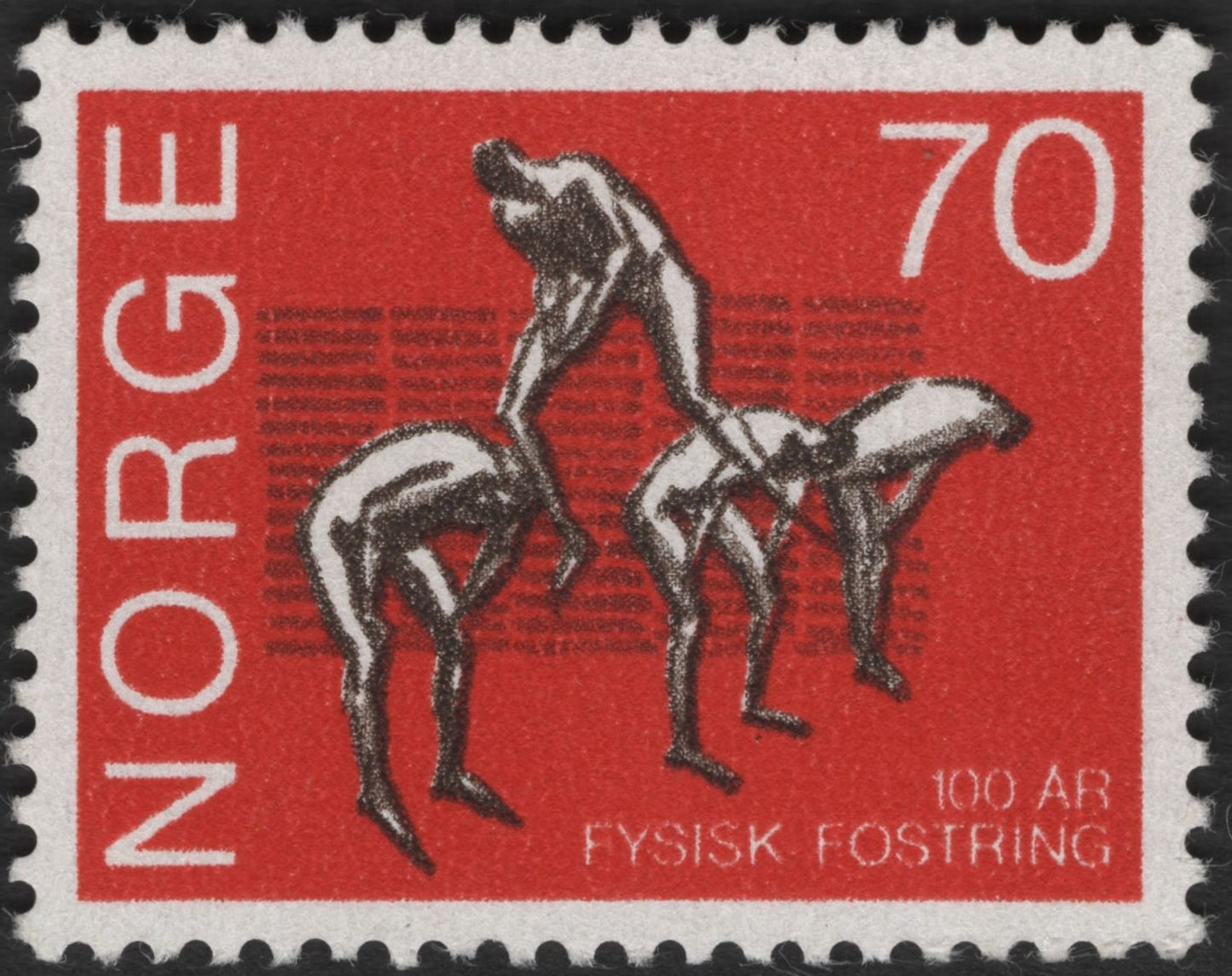 SCG3316 - Norway 1961 – Centenary of Physical Education