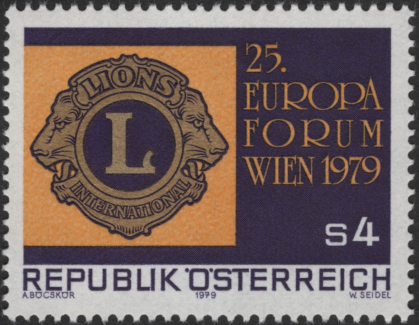 SCG3320 - Austria 1979 – 25th Europa Forum, Lions International