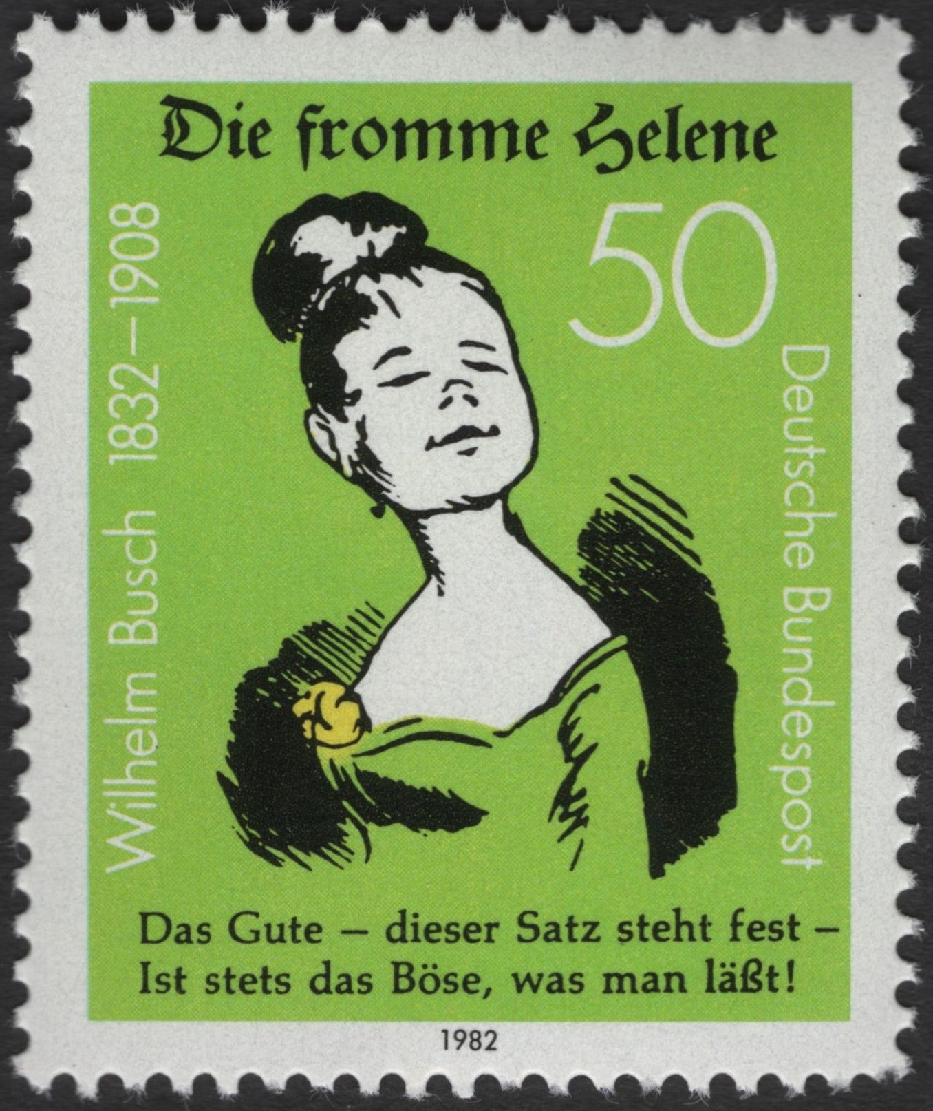 SCG3460 - Germany 1982 – "Die fromme Helene" by Wilhelm Busch