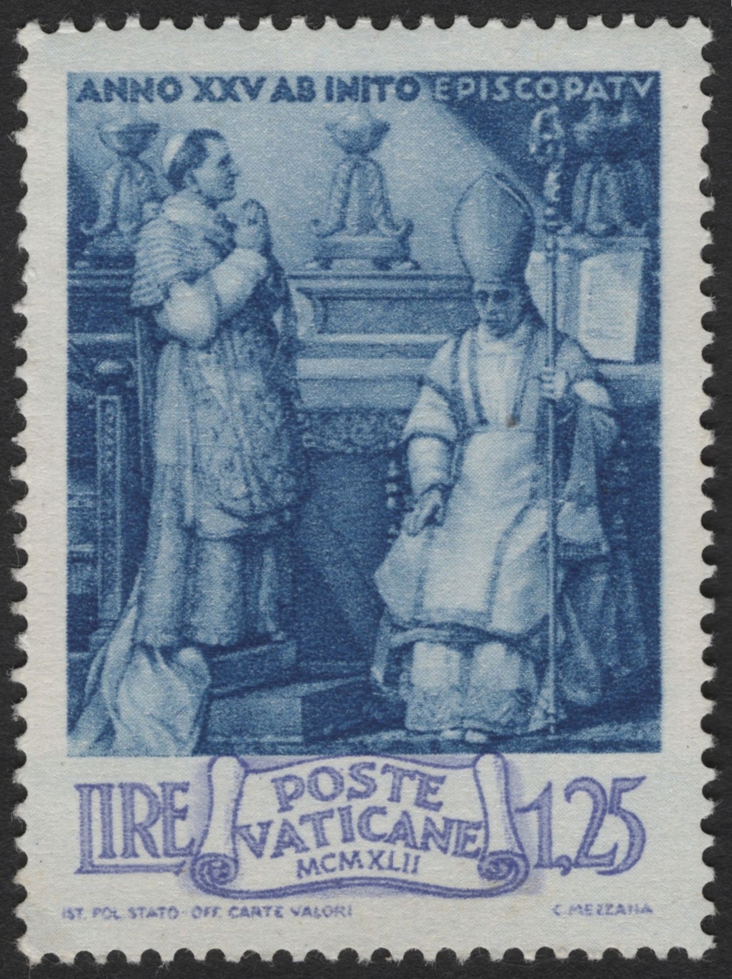 SCG3478 - Vatican City 1942 – 25th Anniversary of Papal Episcopacy