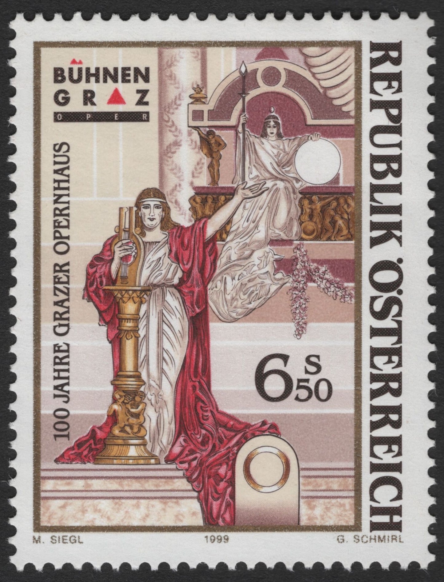 SCG3497 - Austria 1999 – 100 Years Graz Opera House