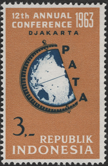 SCG3592 -  Indonesia 1963 – PATA 12th Annual Conference, Djakarta (Set of 2)
