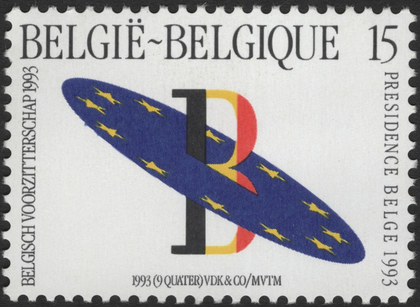 SCG3638 - Belgium 1993 EU Presidency Commemorative Stamp