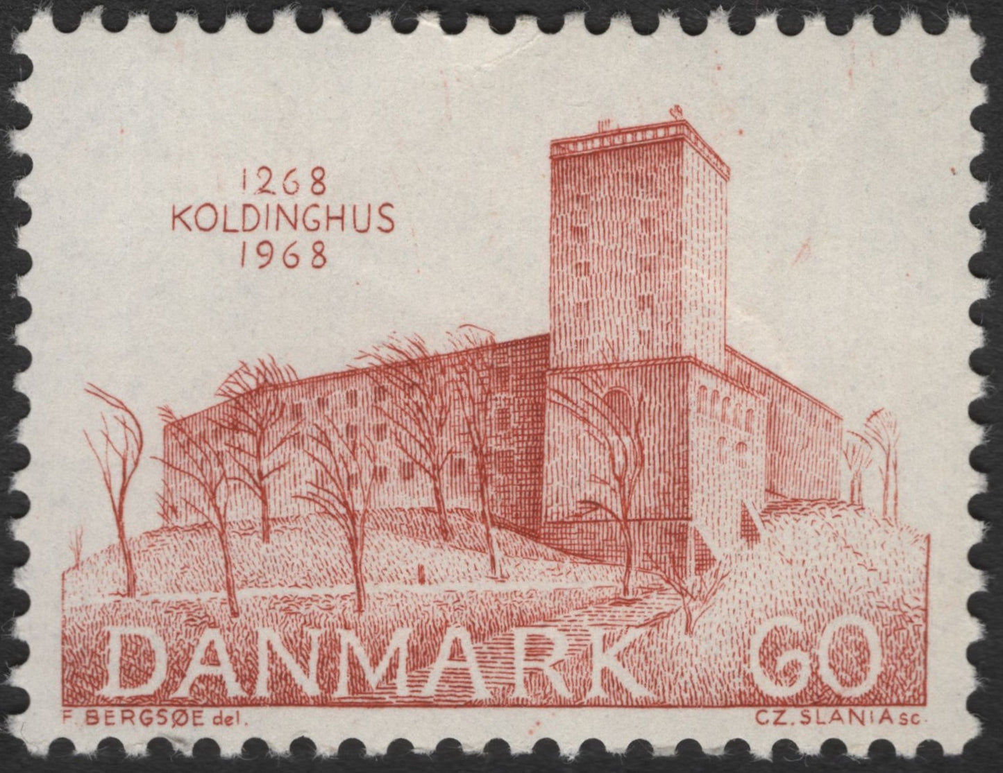 SCG3643 - Denmark 1968 – 700th Anniversary of Koldinghus Castle