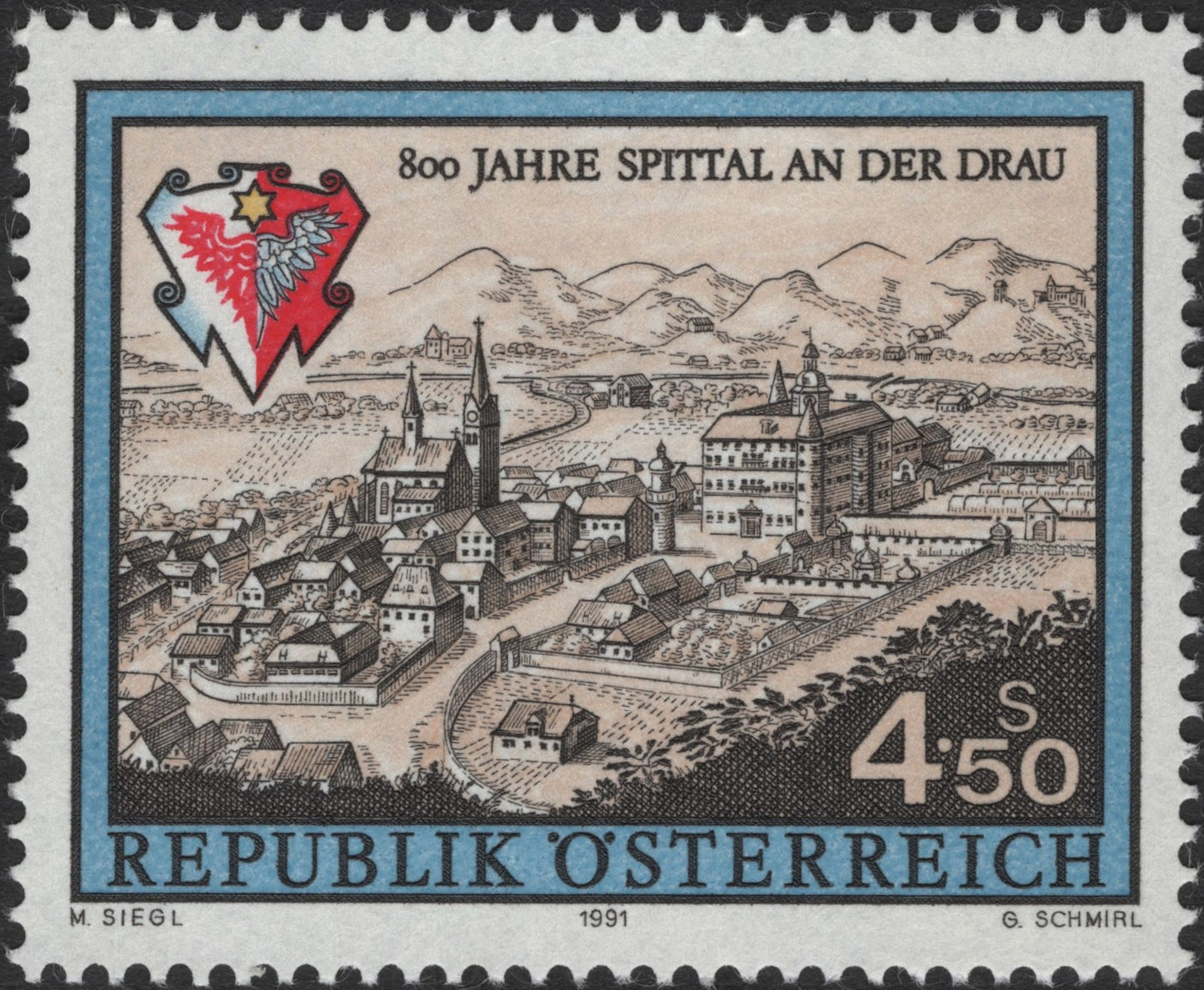 SCG3597 - Austria 1991 – 800 Years of Spittal an der Drau