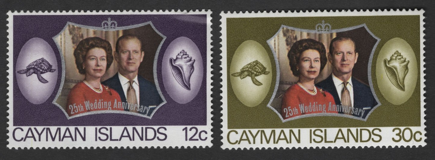 SCG3691 - Cayman Islands – 25th Wedding Anniversary of Queen Elizabeth II & Prince Philip (1969)