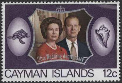 SCG3691 - Cayman Islands – 25th Wedding Anniversary of Queen Elizabeth II & Prince Philip (1969)