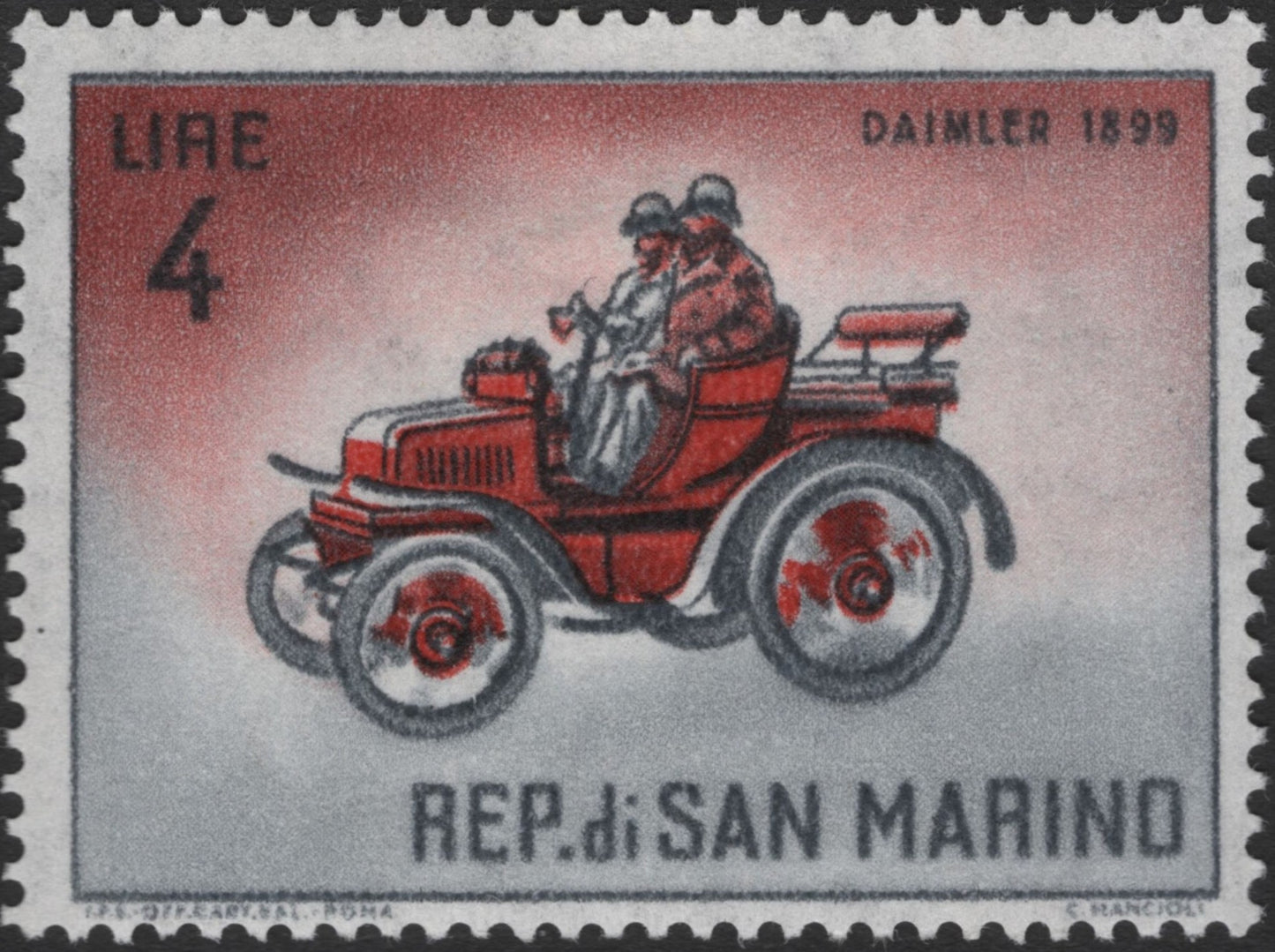 SCG3692 - 1969 San Marino – Vintage Automobiles Series