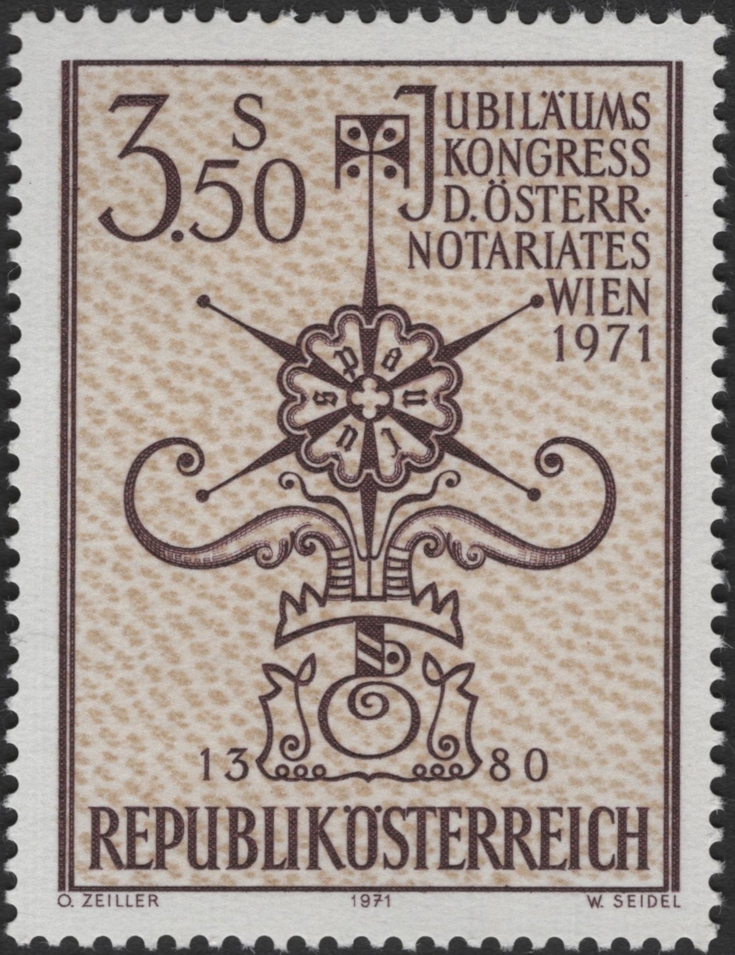 SCG3673 - Austria 1971 – Jubilee Congress of the Austrian Notariat